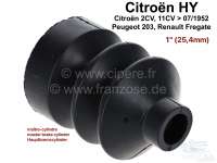 Citroen-2CV - pare-poussière sur maître-cylindre piston 1