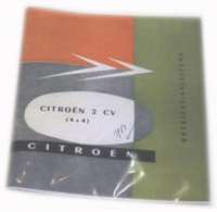 Citroen-2CV - livre en allemand: Bedienungsanleitung 2CV Sahara Ente, COLLECTOR