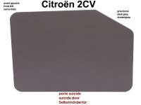 citroen 2cv panneaux porte panneau 1961 couleur gris fonce P18560 - Photo 1