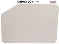 citroen 2cv panneaux porte panneau 1961 couleur gris marbre P18841 - Photo 1