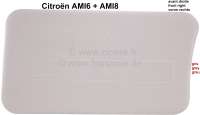 Peugeot - panneau de porte, Citroën Ami 6, couleur gris, porte avant droite