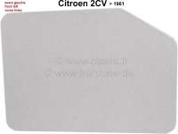 Citroen-2CV - panneau de porte, Citroën 2CV jusque 1961, couleur gris marbré, pour porte avant gauche