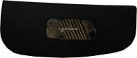 Citroen-2CV - pare-soleil, Citroën 2CV ancien modèle, coté droit, noir, refabrication pour support m�