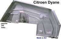 Citroen-2CV - passage de roue arrière, Citroën Dyane, aile intérieure gauche, refabrication Made in E