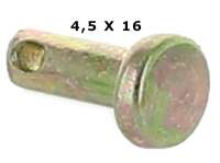 Sonstige-Citroen - goupille de fourchette de liaison pédale au câble d'embrayage, refabrication 4,5x16mm