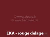 Peugeot - peinture 1000ml, / EKA / GKA / AC 446/ 9/80> Rouge Delage, ajouter le durcisseur 20438 (2 