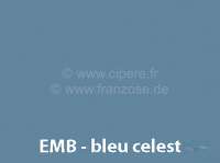 Alle - peinture 1000ml, / EMB / AC 575 / 9/85> Bleu Celeste, ajouter le durcisseur 20438 (2 x pei