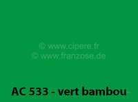 Alle - peinture 1000ml, /ERJ/GRH/AC 533 / 9/75-9/79 Vert Bambou, ajouter le durcisseur 20438 (2 x