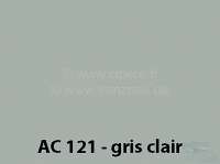 citroen 2cv peinture en bombe 400ml ac121 gris clair P20436 - Photo 1