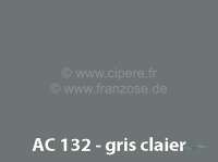 Citroen-2CV - peinture en bombe 400ml / AC132 Gris Clair, 2CV; 9/54-9/61; conservation: 6 mois max.