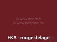 Peugeot - peinture en bombe 400ml / EKA / GKA / AC 446 Rouge Delage; 9/80 - fin; conservation: 6 moi