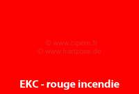 citroen 2cv peinture en bombe 400ml ekc rouge incendie pompiers P20487 - Photo 1
