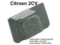 Citroen-DS-11CV-HY - patte de fixation de capote avant droite ou arrière gauche, 2CV