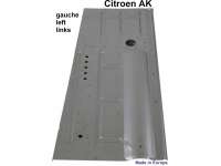 Citroen-2CV - plancher gauche, AK400, refabrication de bonne qualité, tôle électrozinguée. Made in E
