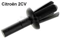 citroen 2cv rivet plastique noir profile protecteur porte arriere P16092 - Photo 1