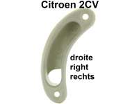 Citroen-DS-11CV-HY - applique de levier de commande de serrure avant droite, gris, 2CV, n° d'origine AZ841-100