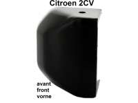 Citroen-2CV - enjoliveur plastique de serrure, Citroën 2CV, couvercle sur serrure de porte avant