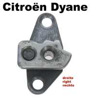 gâche de serrure droite, Citroën Dyane et Acadiane ACDY, partie vissée au
