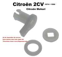 citroen 2cv serrurerie porte kit reparation serrure a partir 1974 mehari 3 elements P16490 - Photo 1