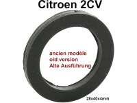 Citroen-2CV - poignée de porte de coffre, Citroën 2CV ancien modèle, semelle caoutchouc de poignée d