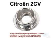 Citroen-2CV - bouton pression sur carosserie, Citroën 2CV, prévoir 2 pcs sur capote et 4 pcs à l'int