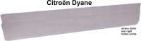 Citroen-2CV - tôle de réparation de bas de porte arrière droite, Citroën Dyane