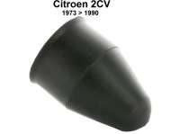 Citroen-DS-11CV-HY - butée caoutchouc (tampon) de bras de suspension arrière dans le passage de roue, 2CV de 