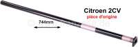 Peugeot - colonne de direction, Citroën 2CV et AK jusque 1990, pièce d'origine, longueur 744 mm