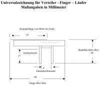 Peugeot - rotor Bosch, Citroën AX, BX, ZX, C15, LNA, Visa, Peugeot 106, 205,  305, 409, 405, 505, T