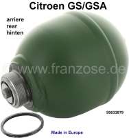 Sonstige-Citroen - sphère de suspension arrière, GS, GSA, n° d'origine 95633879