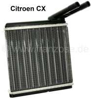 Sonstige-Citroen - radiateur de chauffage, Citroën CX (toutes), dimensions: 172x194x42