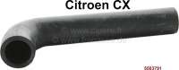 Sonstige-Citroen - durite de refroidissement, durite de préchauffage sous le carburateur, Citroën CX, n° d