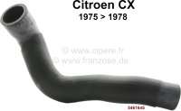 Sonstige-Citroen - durite de refroidissement, de la pompe à eau au raccord 3 voies, Citroën CX de 1975 à 1