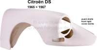 Citroen-DS-11CV-HY - aile avant droite en polyester, DS de 1965 à 1967, plus jamais de corrosion