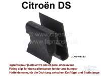 Citroen-DS-11CV-HY - agrafes pour joints entre aile et pare-choc avant, DS, n° d'orig. ZC9619838U