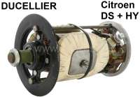 Citroen-DS-11CV-HY - dynamo Ducellier, kit de réparation pour dynamo 12 volt 350 watts de série 7. Pour boît