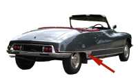 citroen ds 11cv hy atelier transformation sabot daile arriere cabriolet enjoliveur devant P38689 - Photo 1