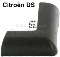 Citroen-DS-11CV-HY - caoutchouc de pied du montant arrière droit, Citroën DS, garniture d'étanchéité infé