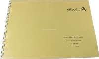 Citroen-DS-11CV-HY - catalogue de pièces détachées DS19 et DS21 cabriolet, pièces spécifiques, repro