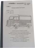 Citroen-DS-11CV-HY - catalogue de pièces détachées Citroën HY  essence et diesel Cat 010.201, catalogue sim