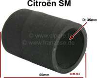 Citroen-DS-11CV-HY - durite de radiateur, Citroën SM, petite durite qui relie le tube au raccord, n° d'origin