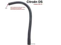Alle - durite de dépressurisation gaz moteur, Citroën DS carbu (DX, DJ), reniflard horizontal s