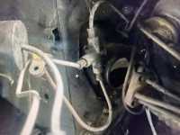 Alle - patte de fixation du raccord 4 voies pour les tubes hydrauliques, Citroën DS