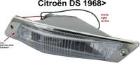 Citroen-DS-11CV-HY - clignotant avant, Citroën DS à partir de 1968, clignotant avant droite complet avec cabo