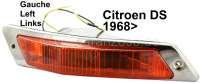 Citroen-DS-11CV-HY - clignotant avant, Citroën DS à partir de 1968, clignotant avant gauche complet avec cabo