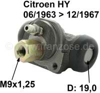 citroen ds 11cv hy cylindres frein arriere cylindre roue 061963 P44084 - Photo 1