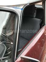 Peugeot - déflecteur d'air pour portes avant, Citroën DS, teinté gris, reproduction d'un accessoi