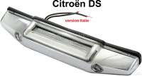 citroen ds 11cv hy eclairage arriere plaque version italie couvercle P35978 - Photo 1