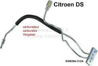 Citroen-DS-11CV-HY - faisceau hydraulique, Citroën DS carbu, tubes sur correcteur de rémbrayage et cylindre d