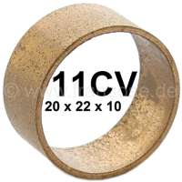 Citroen-DS-11CV-HY - bague de machoires de frein en bronze, Traction - 11cv,  20-20,15 x 22 x 10mm, n° d'origi